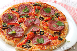 Пицца в домашних условиях: пошаговый рецепт