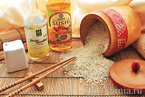 как сделать рис для суши