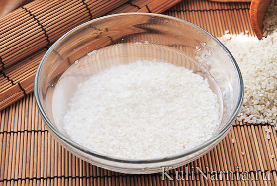 рис для суши рецепт