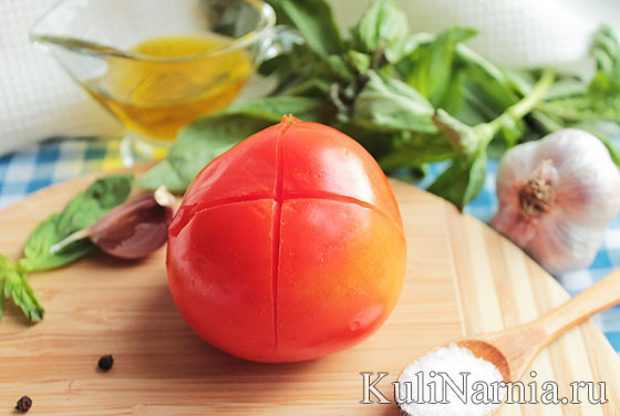 брускетта рецепт с помидорами
