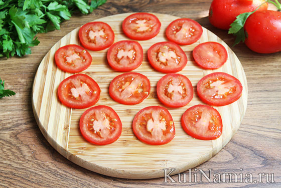 Баклажаны с помидорами рецепт