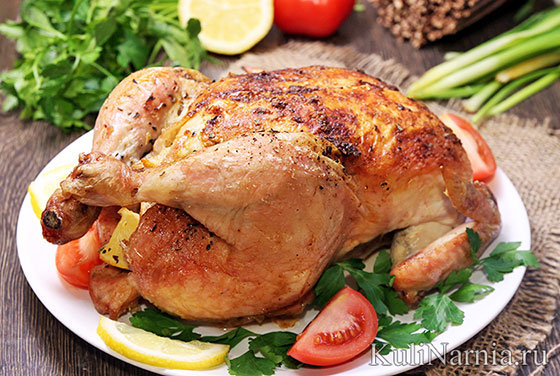 Как приготовить курицу целиком вкусно в духовке: лучший рецепт