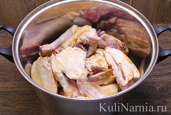 Как приготовить чахохбили из курицы
