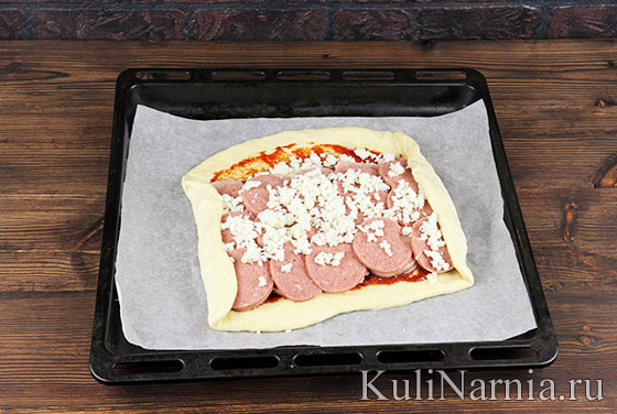 Пицца-рулет Стромболи с фото