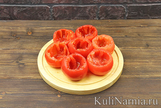 Фаршированные помидоры с фото