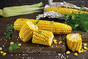 Кукуруза в фольге в духовке рецепт